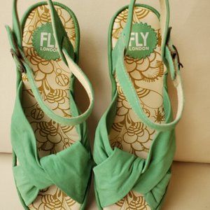 Fly London Platform Wedge Shoes